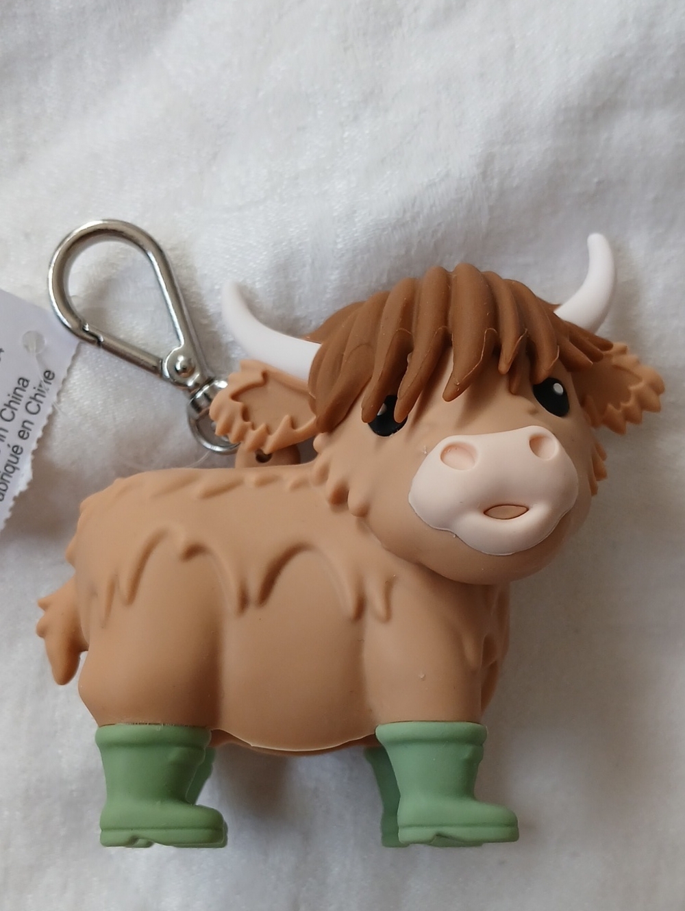 Bath & Body Works Highland Cow Pocket-Bac Hand Sanitizer Holder NEW